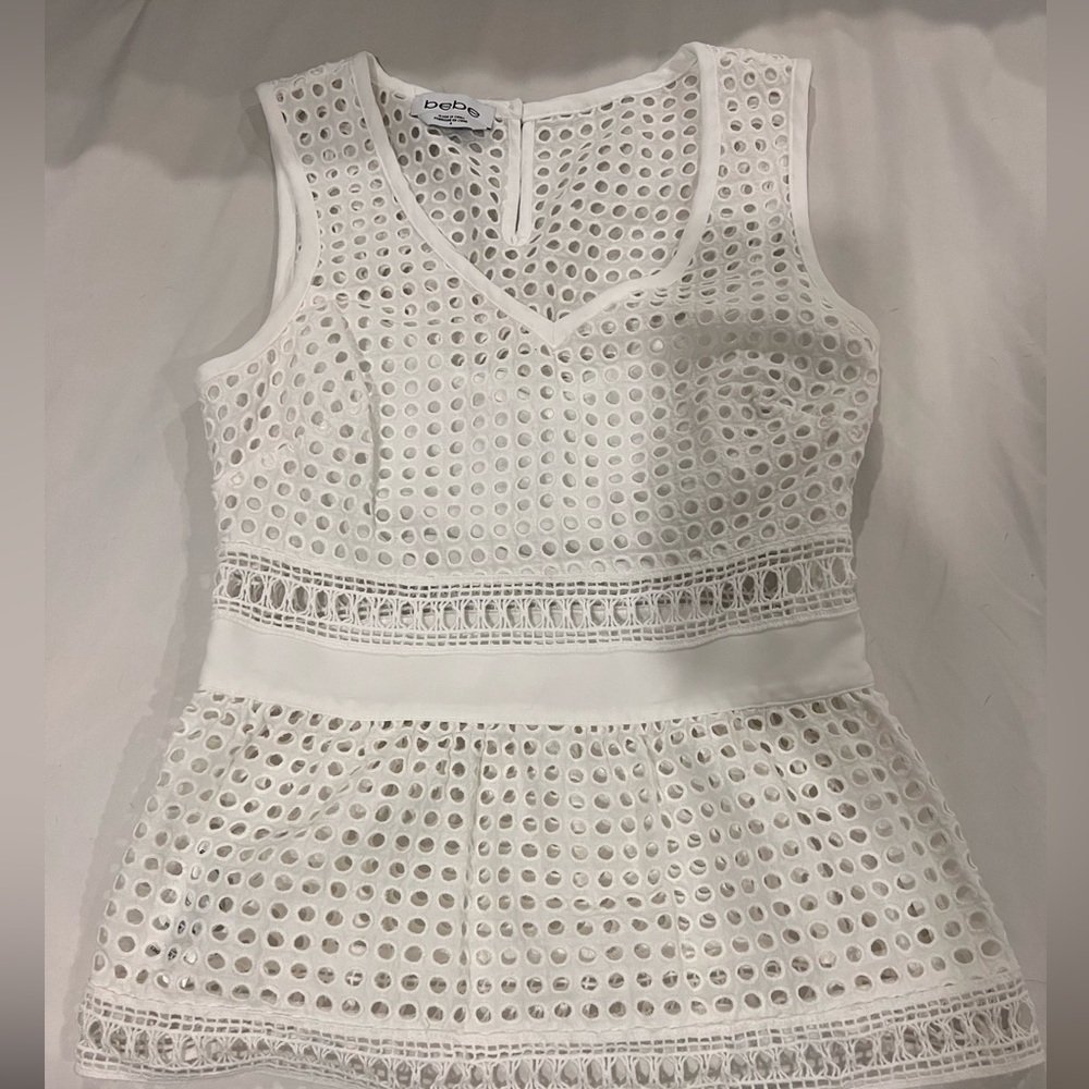 Bebe lace top